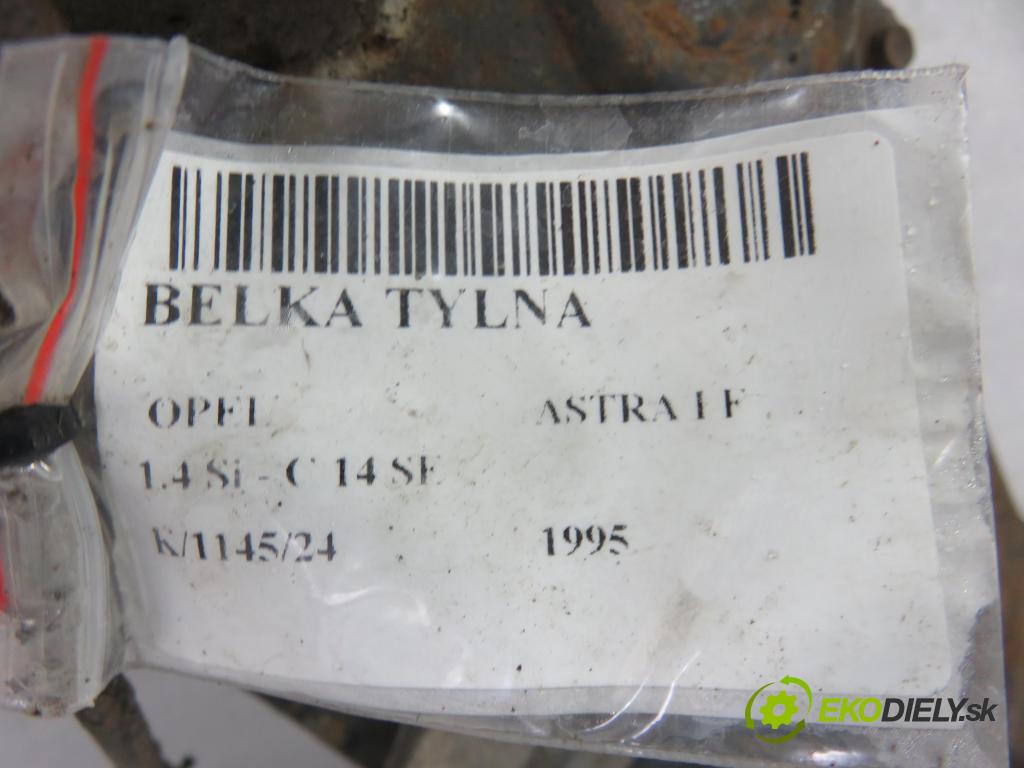 OPEL ASTRA F (T92) SEDAN 1995 60,00 1.4 Si - C 14 SE 1389,00 výztuha zadní část