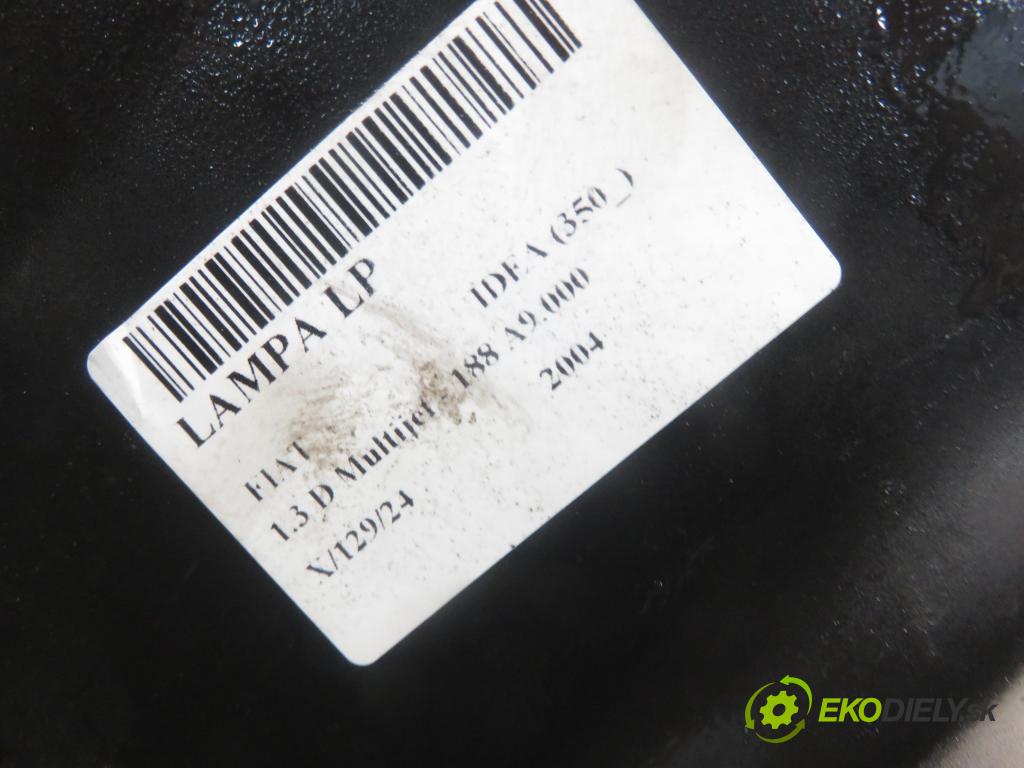 FIAT IDEA (350_) HB 2004 0,00 1.3 D Multijet - 188 A9.000 1248,00 Svetlo LP