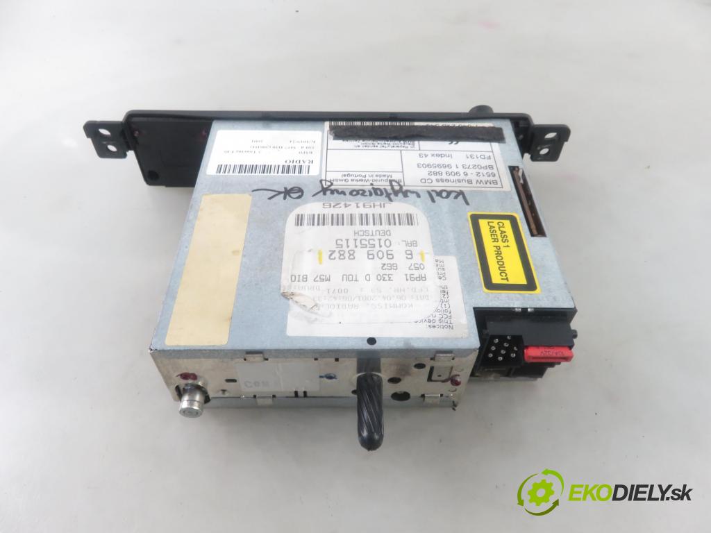 BMW 3 Touring (E46) KOMBI 2001 135,00 330 d - M57 D30 184 (306D1) 2926,00 RADIO CD 6909882