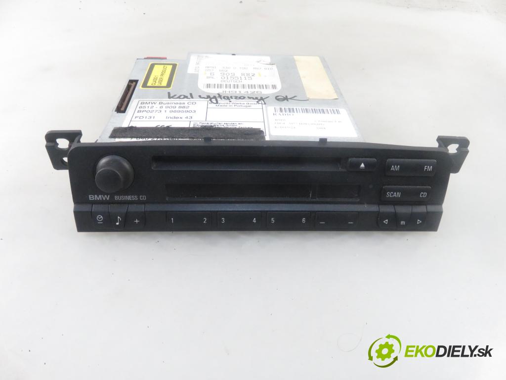 BMW 3 Touring (E46) KOMBI 2001 135,00 330 d - M57 D30 184 (306D1) 2926,00 RADIO CD 6909882
