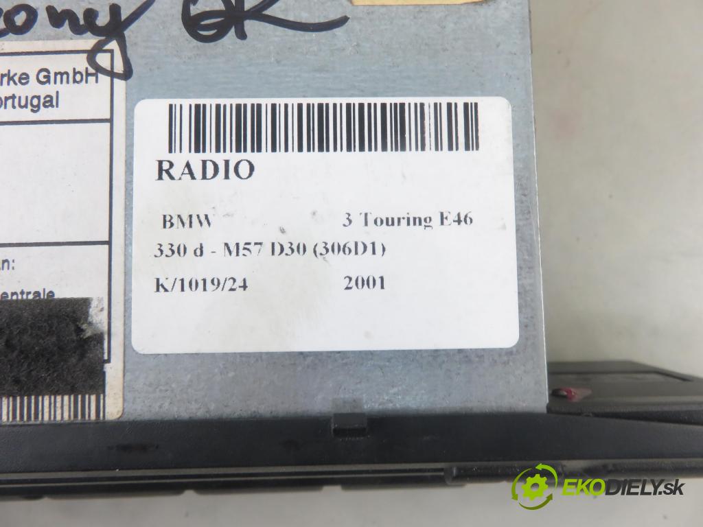 BMW 3 Touring (E46) KOMBI 2001 135,00 330 d - M57 D30 184 (306D1) 2926,00 RADIO CD 6909882