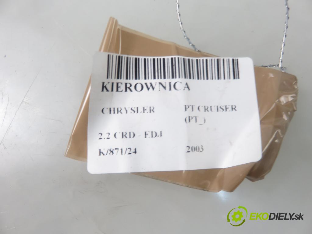 CHRYSLER PT CRUISER (PT_) MINIVAN 2003 89,00 2.2 CRD 121 - EDJ 2148,00 Volant 0UG871DVAC (Volanty)