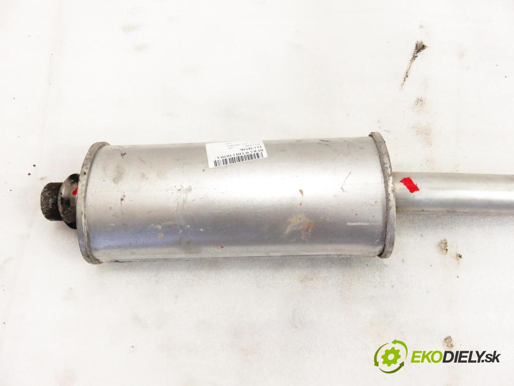 PEUGEOT 206 liftback (2A/C) HB 2002 80,00 1.6 16V - NFU (TU5JP4) 1587,00 Rúra VÝFUK: / výfuk STREDNÝ: