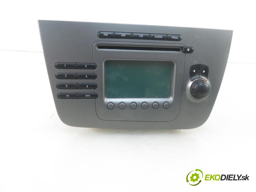 SEAT TOLEDO III (5P2) MINIVAN 2005 103,00 2.0 TDI 16V - BKD 1968,00 RADIO
