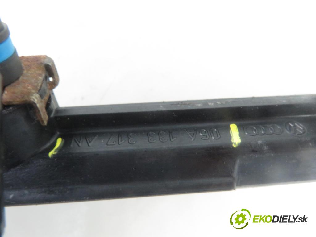 VW TOURAN (1T1, 1T2) MINIVAN 2009 80,00 2.0 EcoFuel - BSX 1984,00 Lišta vstrekovacia 06A906031CE ; 0280158071 ; 06A133317AN (Vstrekovacie lišty)