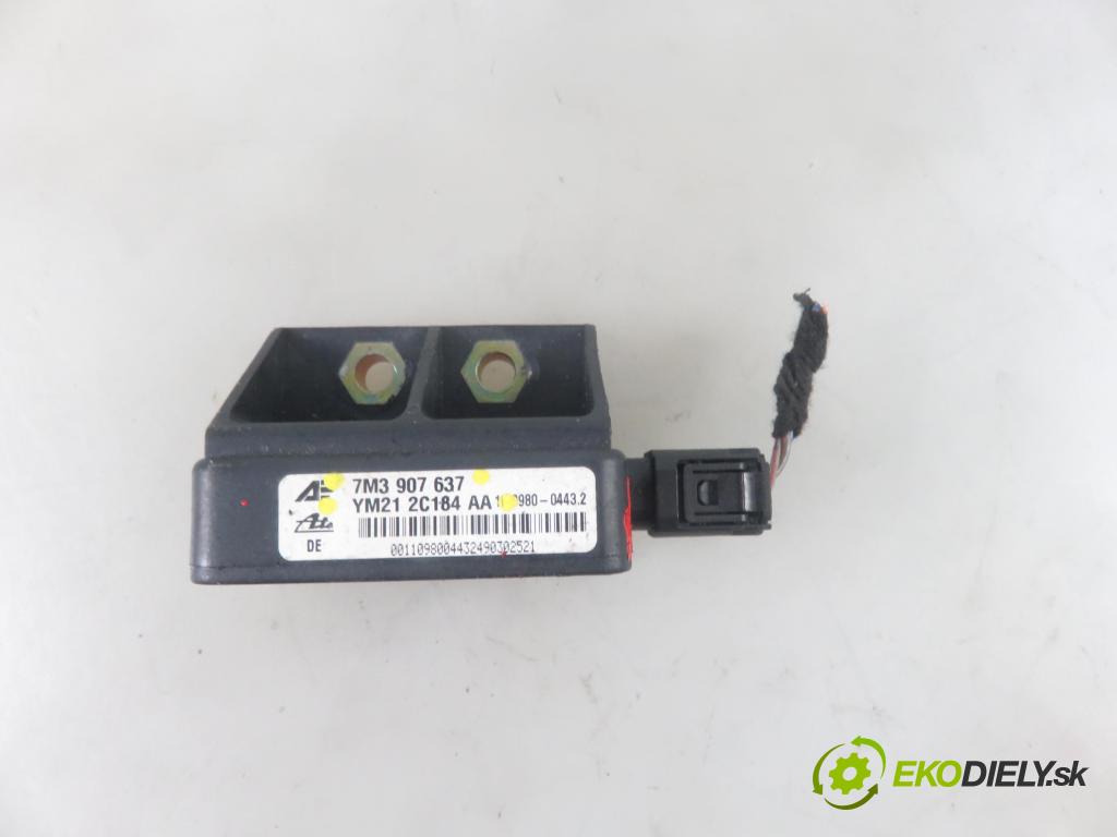 VW SHARAN (7M8, 7M9, 7M6) MINIVAN 2003 85,00 1.9 TDI PD 115 - AUY 1896,00 snímač ESP 7M3907637 ; YM212C184AA