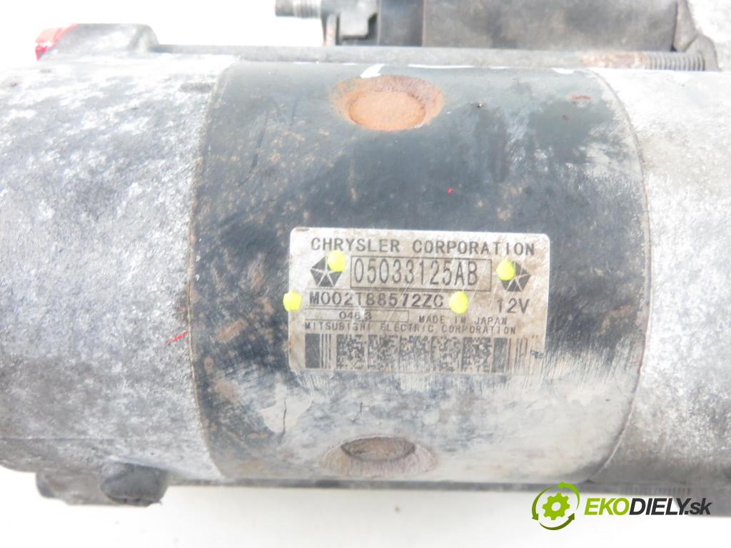 CHRYSLER PT CRUISER (PT_) MINIVAN 2003 89,00 2.2 CRD 121 - EDJ 2148,00 Štartér 05033125AB ; M002T88572ZC (Štartéry)