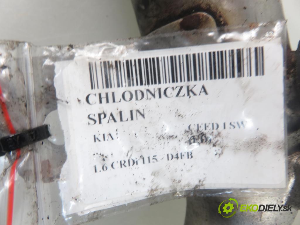 KIA CEE'D SW (ED) KOMBI 2008 0,00 1.6 CRDi 115 - D4FB 1582,00 Chladič spalín 284162A410