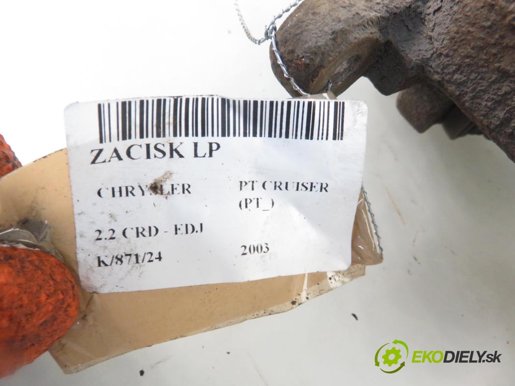 CHRYSLER PT CRUISER (PT_) MINIVAN 2003 89,00 2.2 CRD 121 - EDJ 2148,00 Brzdič strmeň LP