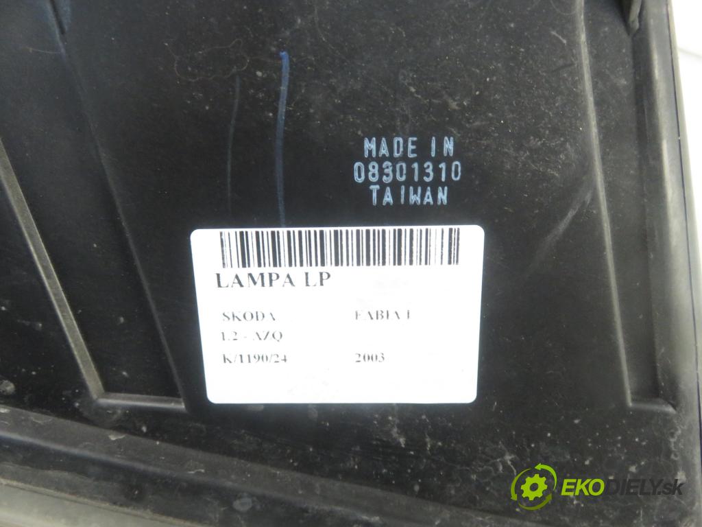 SKODA FABIA I (6Y2) HB 2003 47,00 1.2 - AZQ 1198,00 Svetlo LP