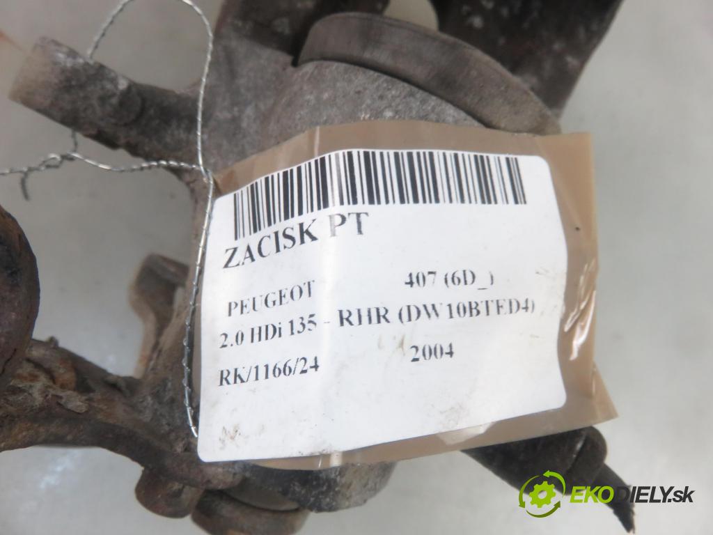 PEUGEOT 407 (6D_) SEDAN 2004 100,00 2.0 HDi 135 - RHR 1997,00 Brzdič strmeň pravé zadné