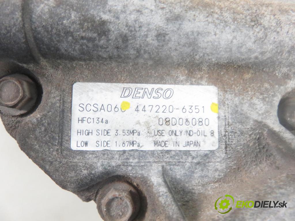 TOYOTA COROLLA Verso (_E12_) MINIVAN 2003 66,00 2.0 D-4D (CDE120_) - 1CD-FTV 1995,00 KOMPRESOR: klimatizace 4472206351 (Kompresory)