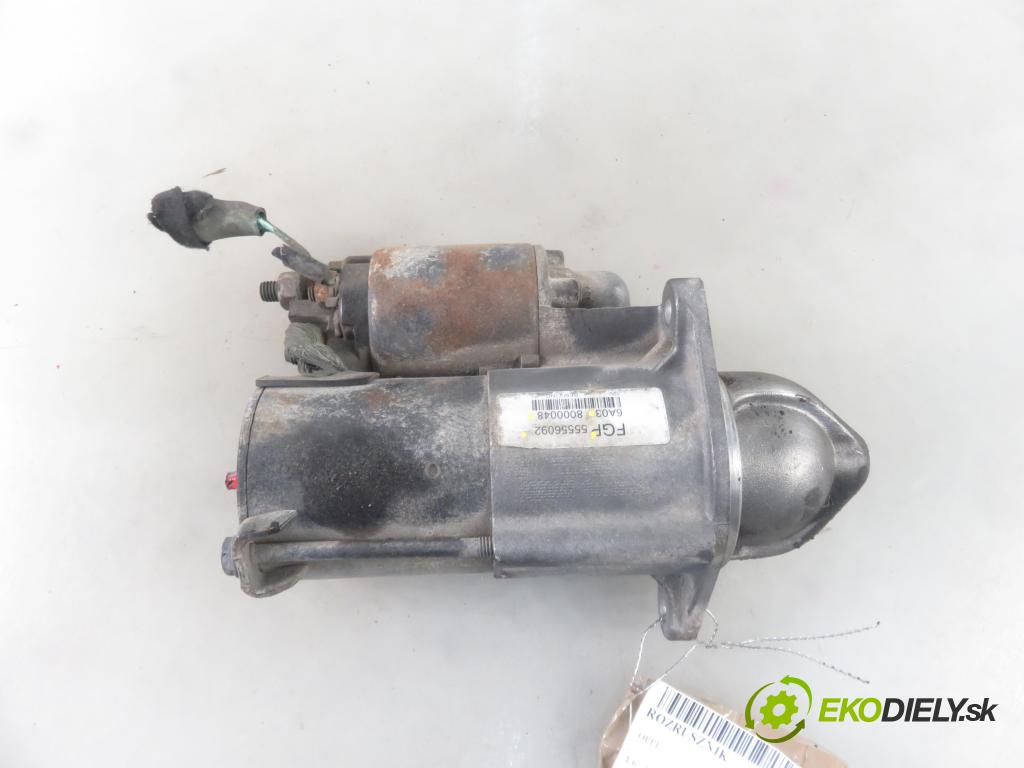 OPEL ASTRA H GTC (L08) HB 2006 77,00 1.6 - Z 16 XE1 1598,00 Štartér 55556092 ; 8000048 (Štartéry)