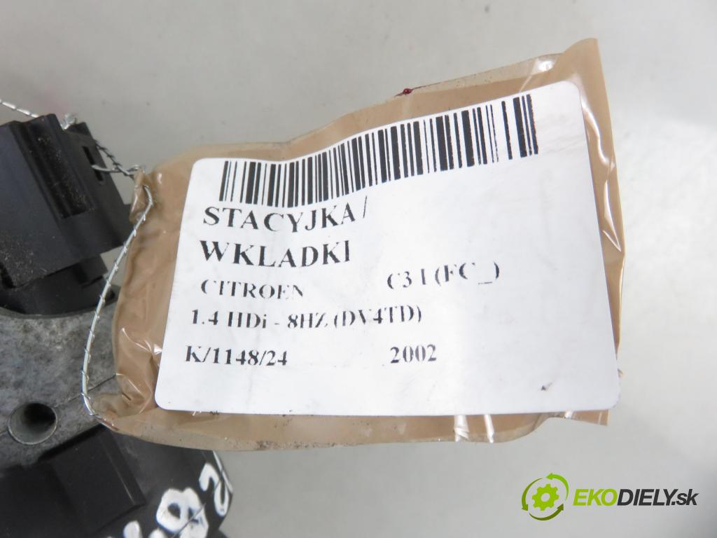 CITROEN C3 I (FC_) HB 2002 50,00 1.4 HDi - 8HZ (DV4TD) 1398,00 spínačka N0502073 ; N0502455 ; 9648445180 (Spínací skříňka)