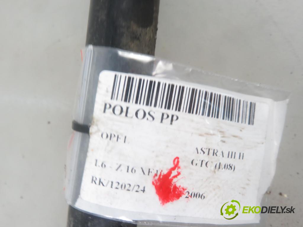 OPEL ASTRA H GTC (L08) HB 2006 77,00 1.6 - Z 16 XE1 1598,00 Poloos PP
