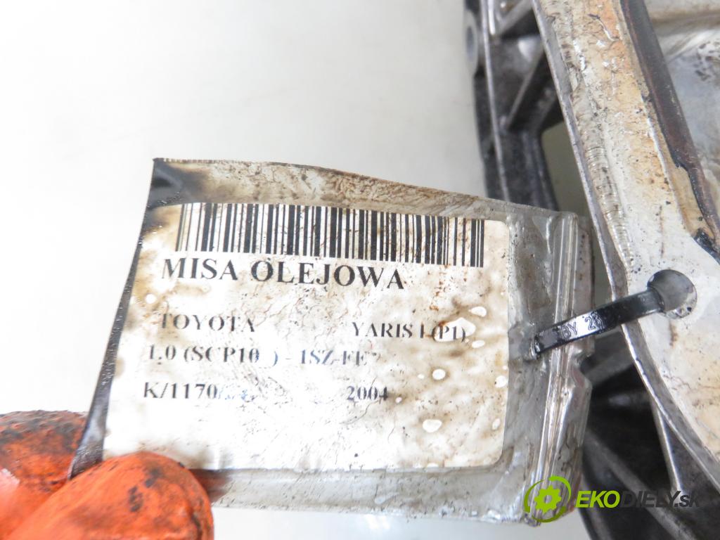 TOYOTA YARIS (_P1_) HB 2004 50,00 1.0 VVT- i 68 - 1SZ-FE 998,00 Vaňa olejová  (Olejové vane)