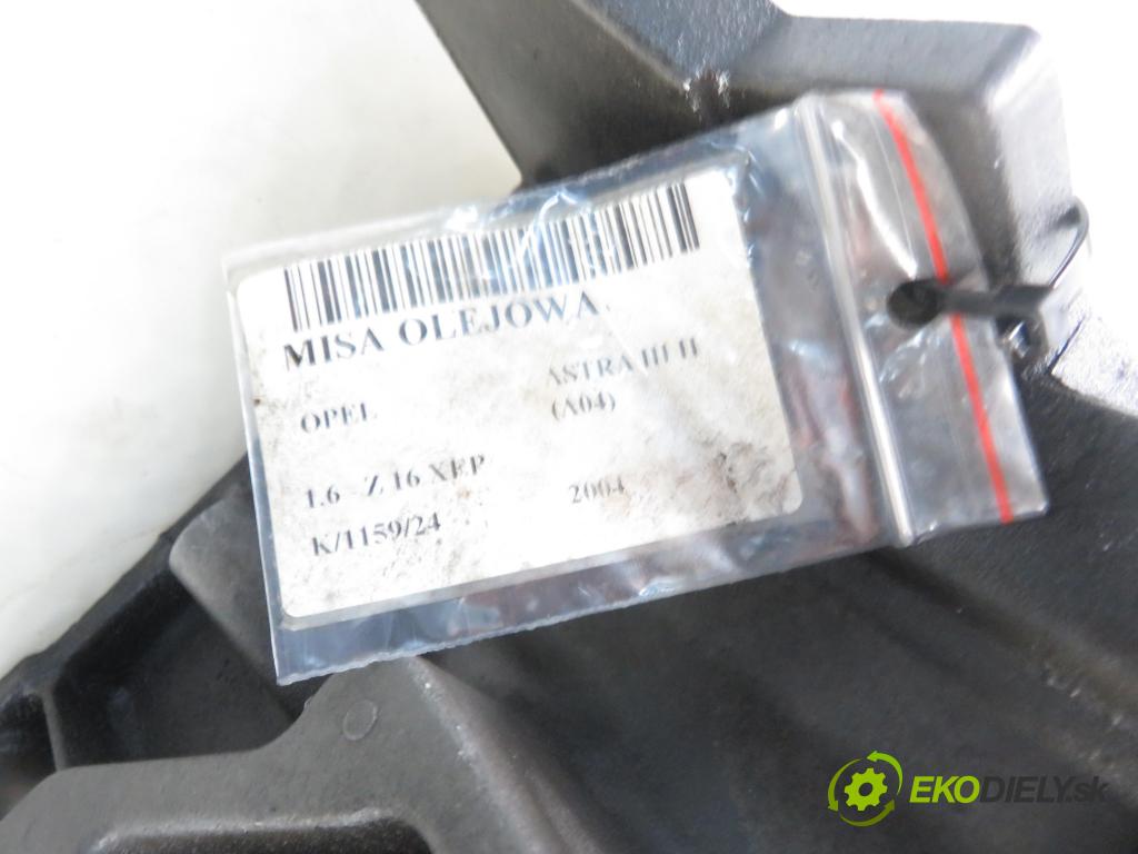 OPEL ASTRA H (A04) HB 2004 77,00 1.6 - Z 16 XEP 1598,00 Vaňa olejová 24405890 (Olejové vane)