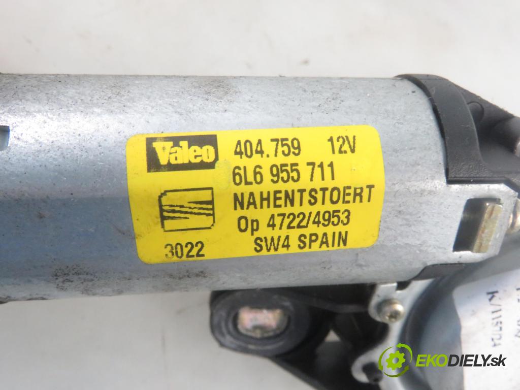 SEAT IBIZA III (6L1) HB 2003 47,00 1.2 12V - AZQ 1198,00 Motorček stierače zadné 6L6955711