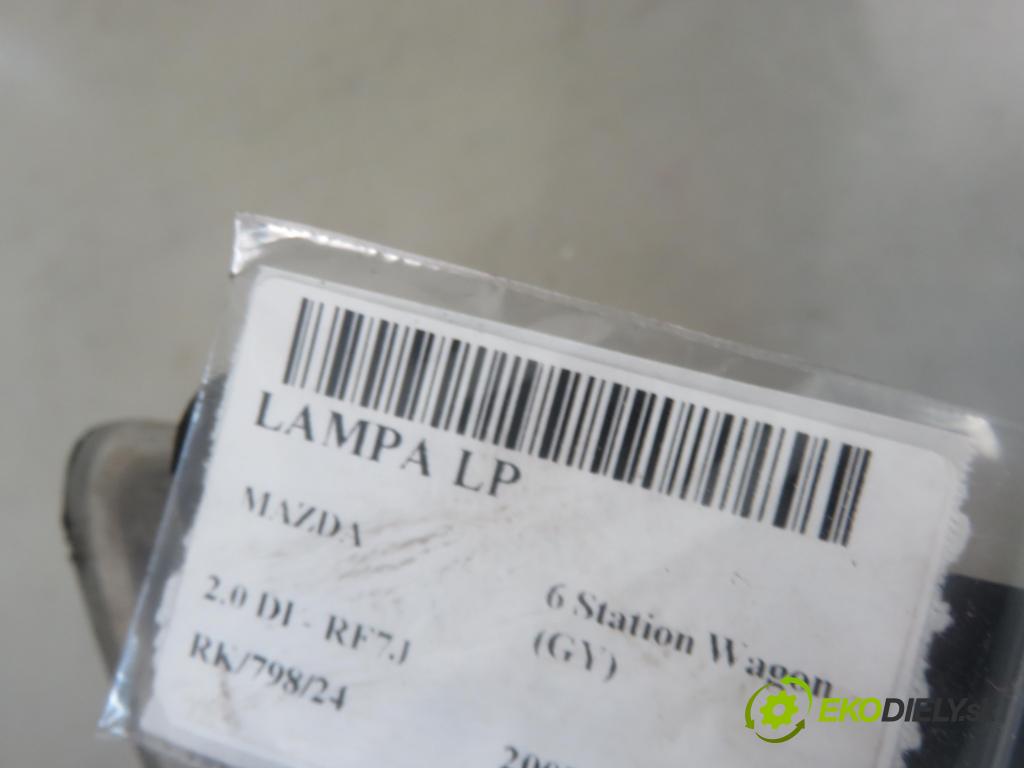 MAZDA 6 Station Wagon (GY) KOMBI 2007 105,00 2.0 DI 143 - RF7J 1998,00 Svetlo PP