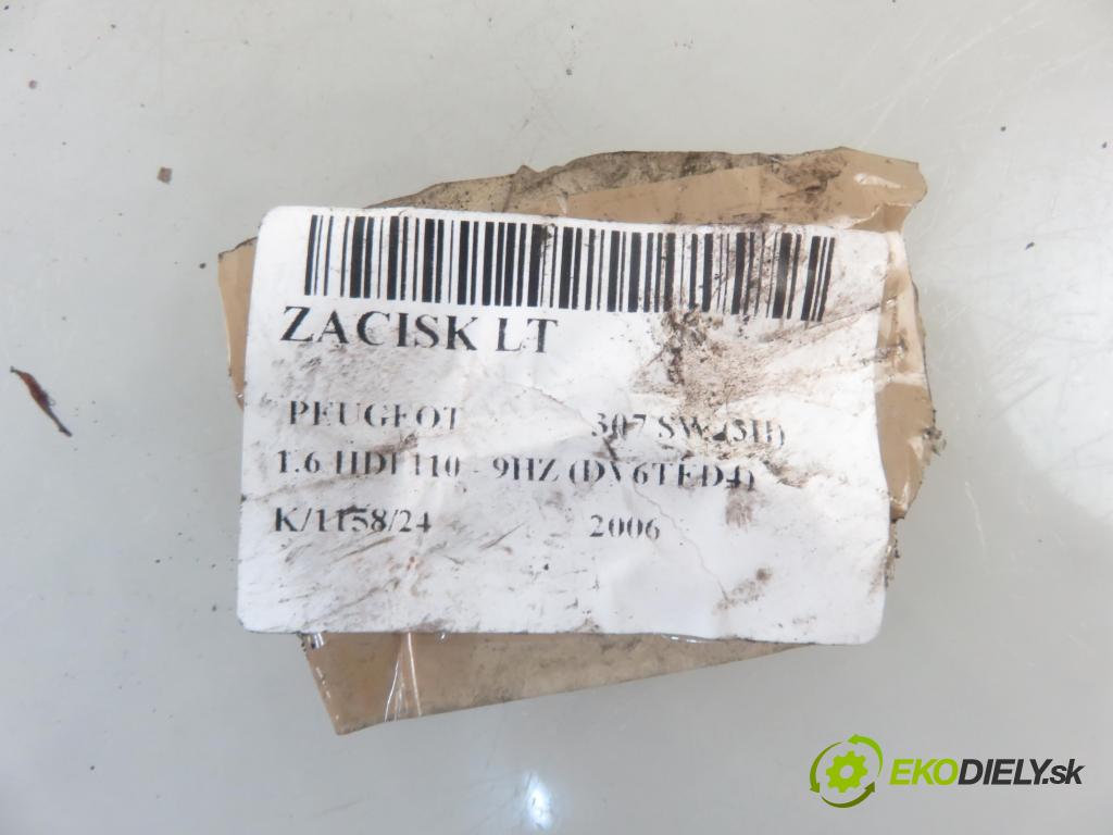 PEUGEOT 307 SW (3H) KOMBI 2006 80,00 1.6 HDI 110 - 9HZ (DV6TED4) 1560,00 Brzdič strmeň LT