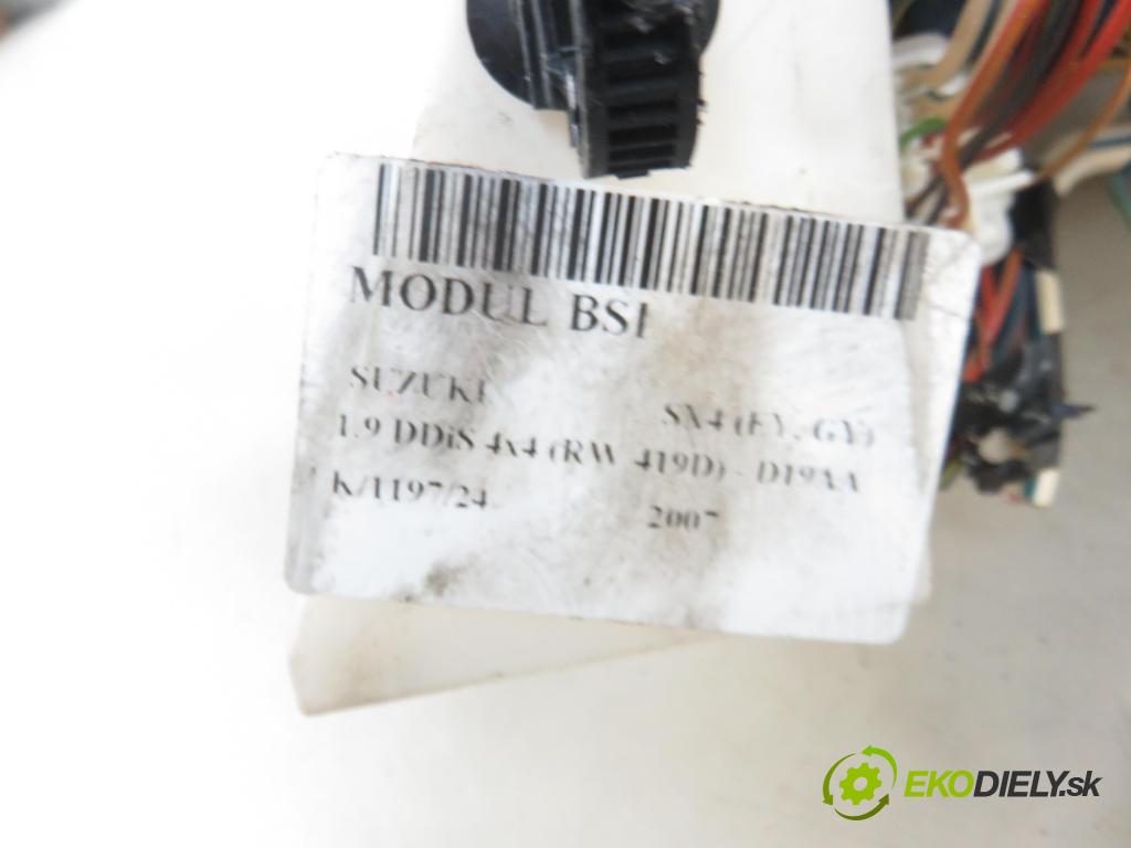 SUZUKI SX4 (EY, GY) HB 2007 88,00 1.9 DDiS 4x4 (RW 419D) - D19AA 1910,00 MODUL BSI 3861084F00 ; 3677079J80