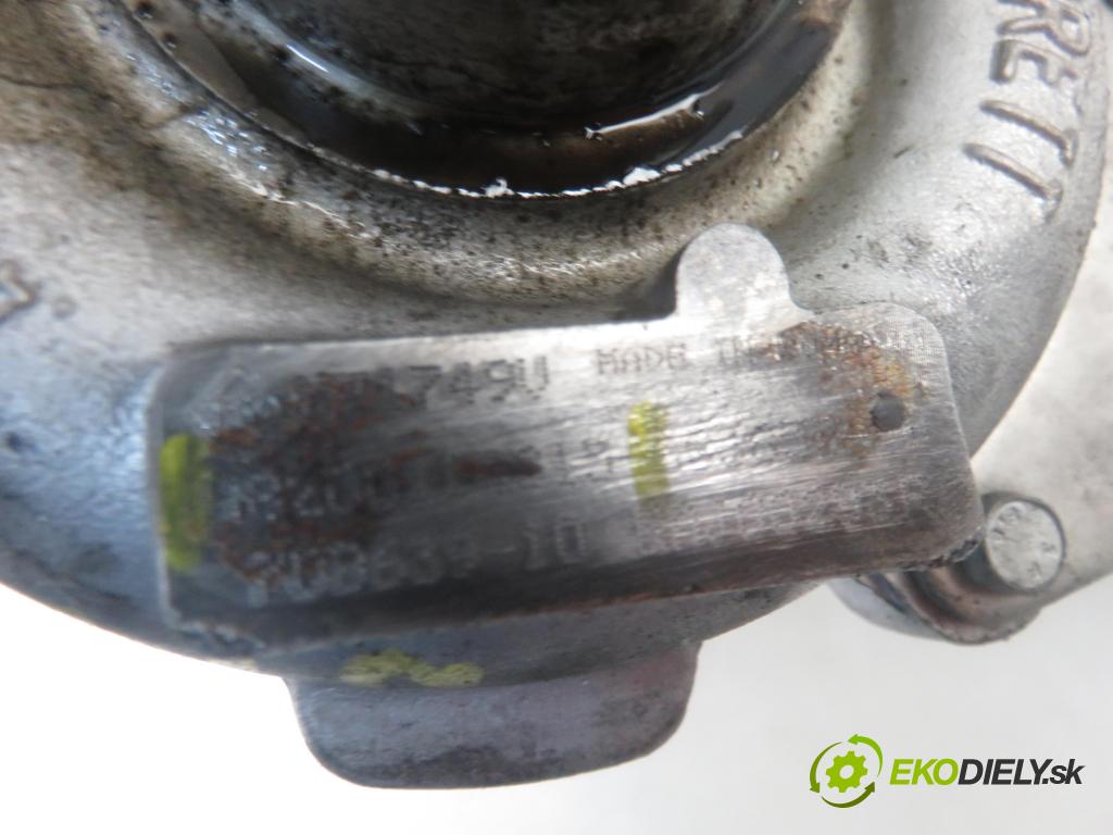 RENAULT SCENIC II (JM0/1_) MINIVAN 2004 88,00 1.9 dCi 120 - F9Q 812 1870,00 RYCHLONABÍJEČKA: 8200114015 (Turbodúchadla (kompletní))