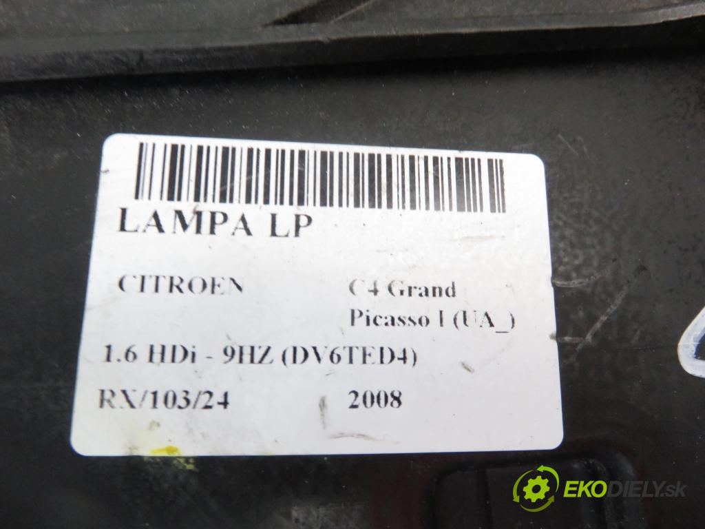 CITROEN C4 Grand Picasso I (UA_) VAN 2008 80,00 1.6 HDi - 9HZ (DV6TED4) 1560,00 Svetlo LP 16298300