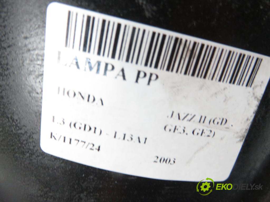 HONDA JAZZ II (GD_, GE3, GE2) HB 2003 61,00 1.3 (GD1) - L13A1 1339,00 Svetlo PP