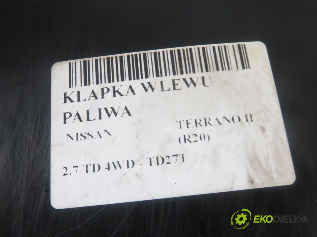 NISSAN TERRANO II (R20) TERENOWY 1993 74,00 2.7 TD 4WD 101 - TD27T 2664,00 Dvierka nádrže paliva (Ostatné)