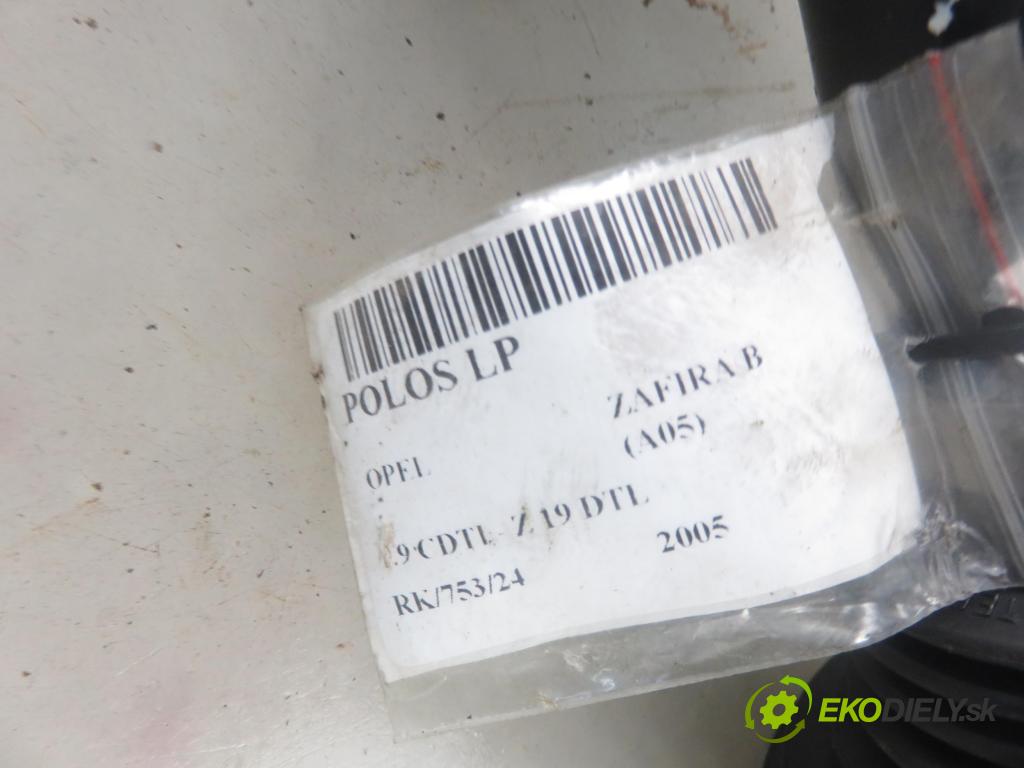 OPEL ZAFIRA B (A05) MINIVAN 2005 74,00 1.9 CDTI 8V 101 - Z 19 DTL 1910,00 Poloos LP 24462251