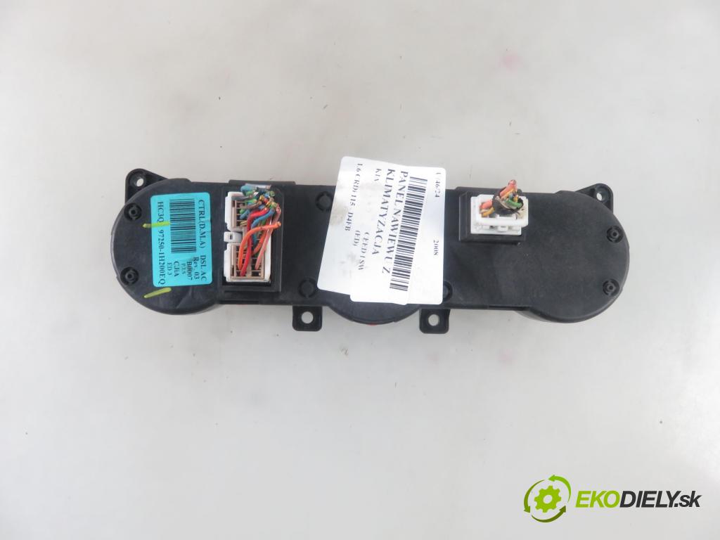 KIA CEE'D SW (ED) KOMBI 2008 0,00 1.6 CRDi 115 - D4FB 1582,00 Panel kúrenia KLIMATIZACE: 972501H200EQ