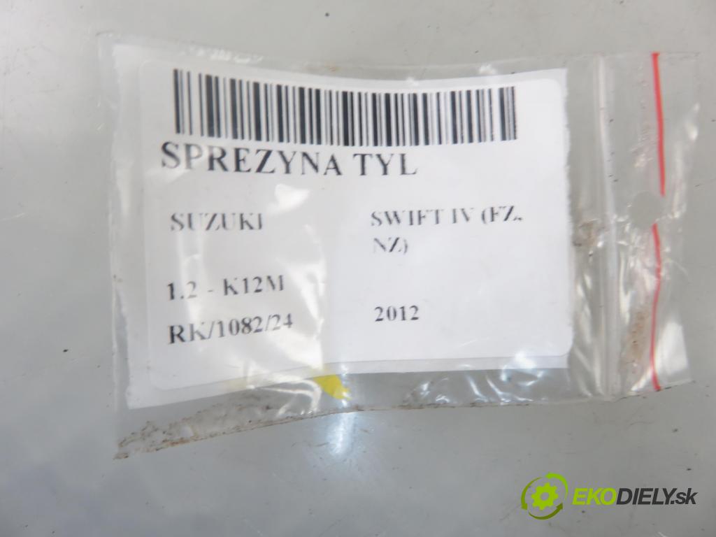 SUZUKI SWIFT IV (FZ, NZ) HB 2012 0,00 1.2 - K12M 1197,00 Pružina zadné