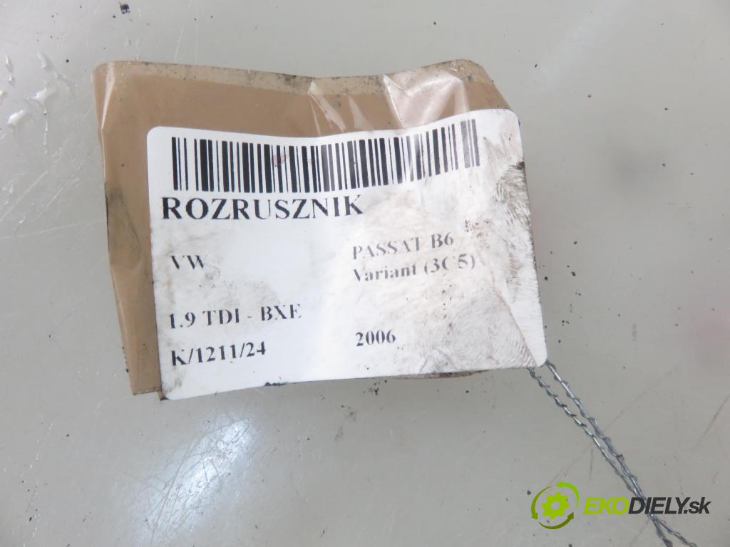 VW PASSAT B6 Variant (3C5) KOMBI 2006 77,00 1.9 TDI - BXE 1896,00 Štartér 0001123012 (Štartéry)