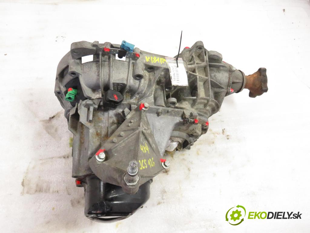 RENAULT SCENIC I (JA0/1_) HB 2002 102,00 2.0 16V RX4 139 - F4R 744 1998,00 Prevodovka MANUALNA JC5126