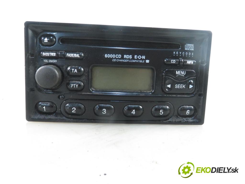 FORD GALAXY (WGR) MINIVAN 2002 85,00 1.9 TDI PD 115 - AUY 1896,00 RADIO YM2118K876KB