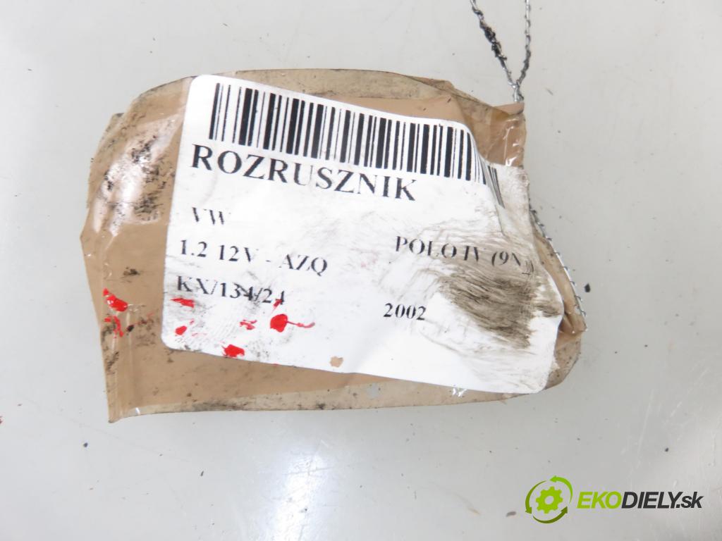VW POLO (9N_) HB 2002 47,00 1.2 12V 64 - AZQ 1198,00 Štartér 02T917023G (Štartéry)