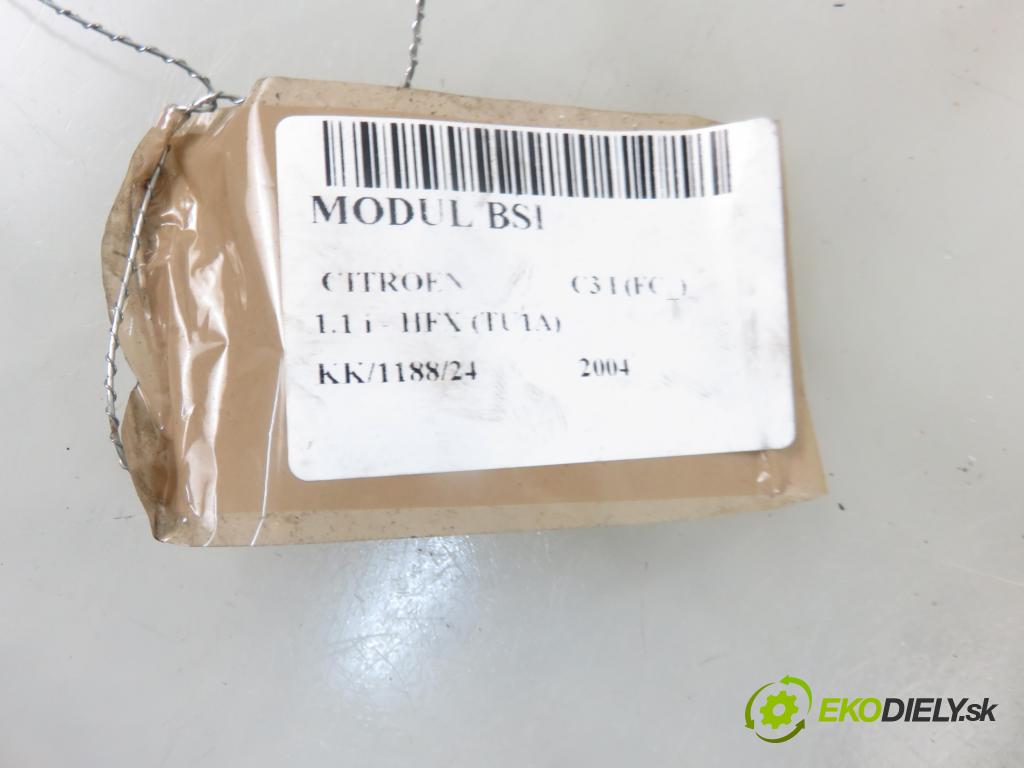 CITROEN C3 I (FC_) HB 2004 44,00 1.1 i - HFX (TU1A) 1124,00 MODUL BSI 9652474580 ; S118085100J