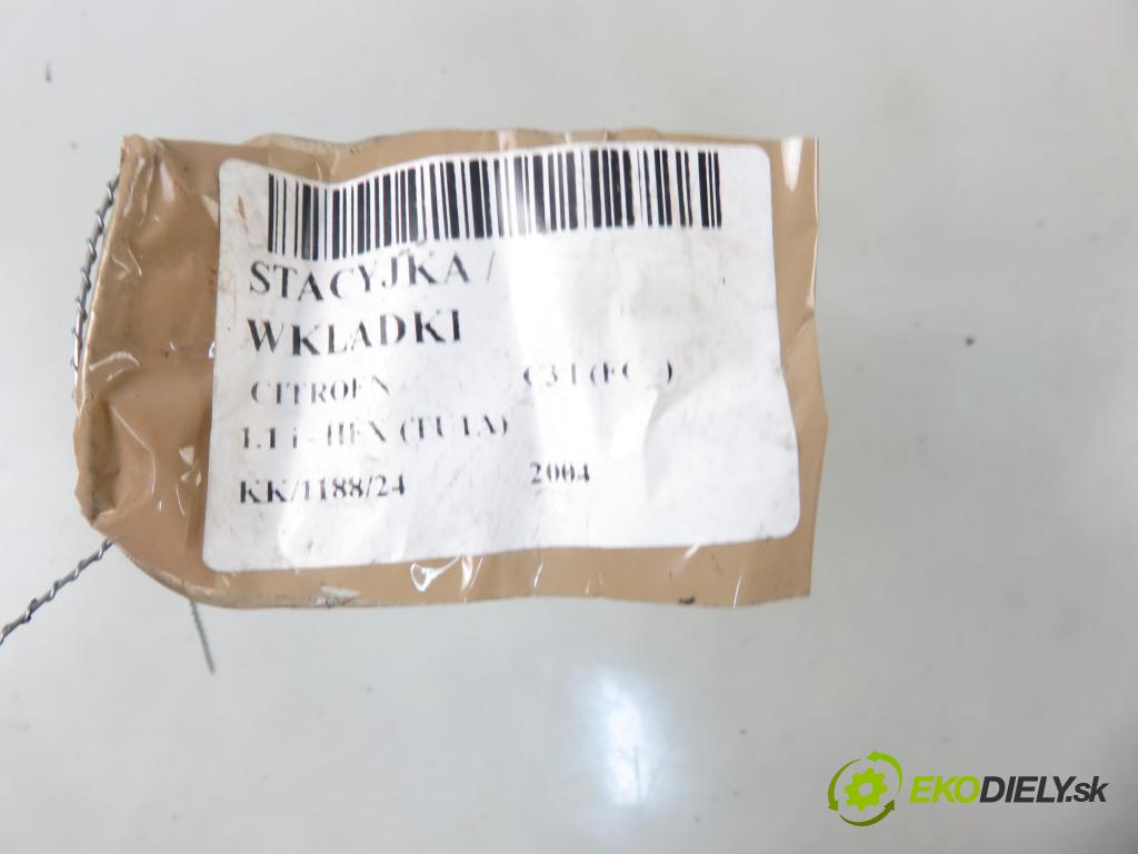 CITROEN C3 I (FC_) HB 2004 44,00 1.1 i - HFX (TU1A) 1124,00 spinačka 9652781780 (Spínacie skrinky a kľúče)