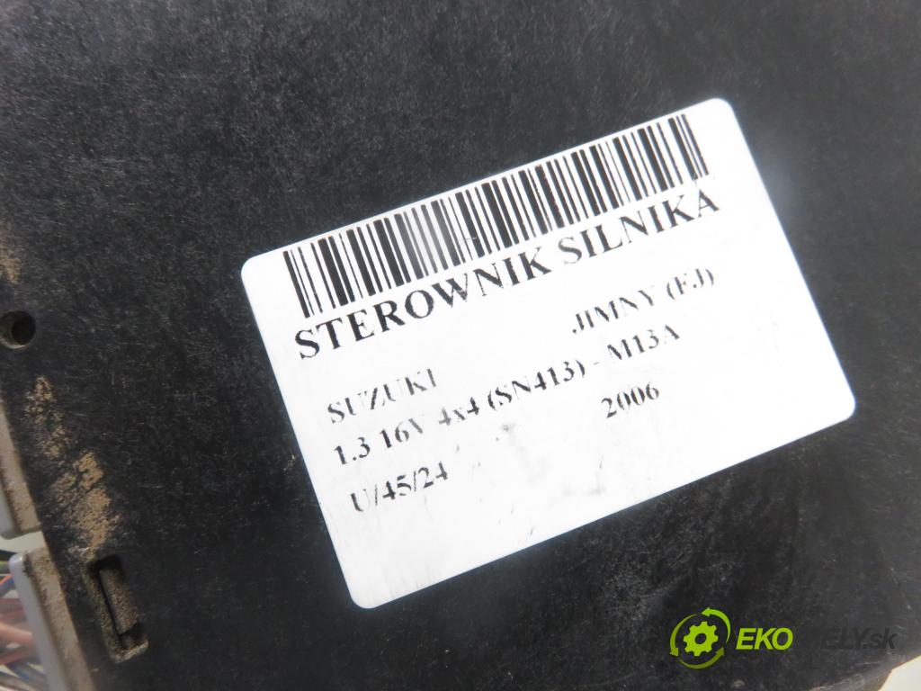 SUZUKI JIMNY (FJ) TERENOWY 2006 63,00 1.3 16V 4x4 (SN413) - 86 M13A 1328,00 řídící jednotka motora 3392076JD ; 1123000584