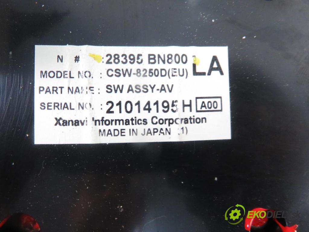 NISSAN ALMERA II Hatchback (N16) HB 2003 60,00 1.5 dCi - K9K 722 1461,00 palubná doska 28395BN800