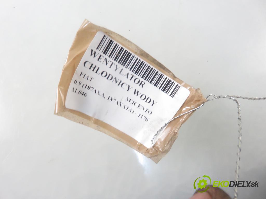 FIAT SEICENTO / 600 (187_) HB 1999 29,00 0.9 39 - 1170 A1.046 899,00 Ventilátor chladič vody 46535238
