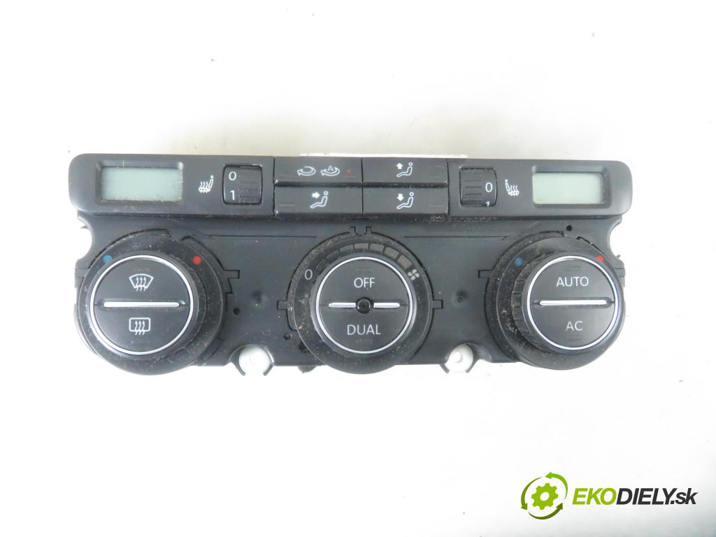 VW PASSAT B6 Variant (3C5) KOMBI 2005 103,00 2.0 TDI CR 16V 140 - CBAB 1968,00 Panel kúrenia KLIMATRONIK 3C0907044DA ; 5HB01010621