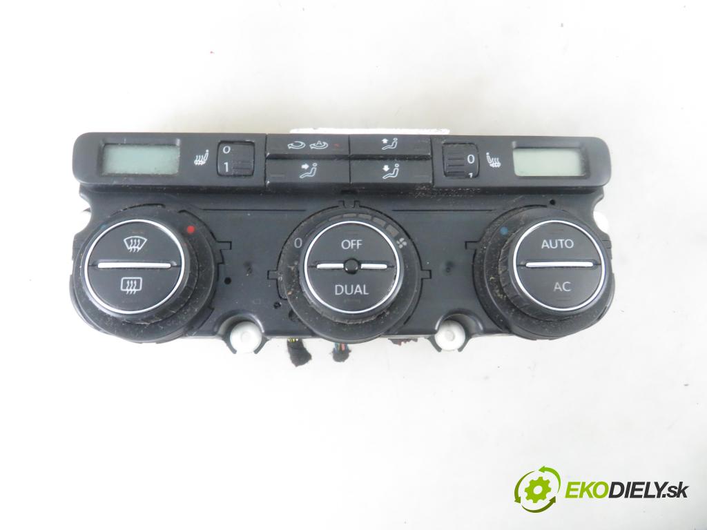 VW PASSAT B6 Variant (3C5) KOMBI 2005 103,00 2.0 TDI CR 16V 140 - CBAB 1968,00 Panel kúrenia KLIMATRONIK 3C0907044DA ; 5HB01010621