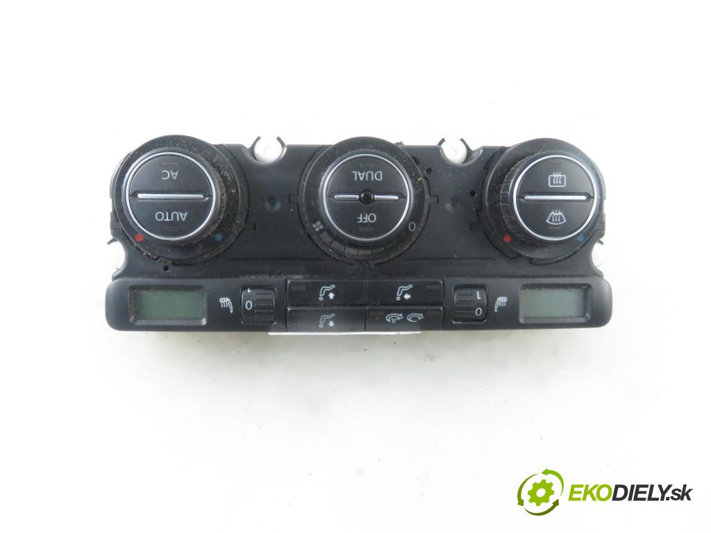 VW PASSAT B6 Variant (3C5) KOMBI 2005 103,00 2.0 TDI CR 16V 140 - CBAB 1968,00 Panel kúrenia KLIMATRONIK 3C0907044DA ; 5HB01010621