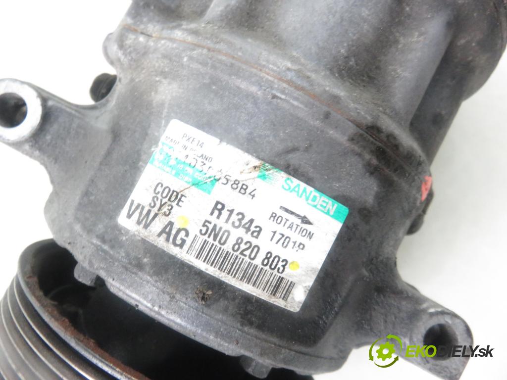 VW PASSAT B6 Variant (3C5) KOMBI 2005 103,00 2.0 TDI CR 16V 140 - CBAB 1968,00 KOMPRESOR: klimatizácie 5N0820803 (Kompresory klimatizácie)
