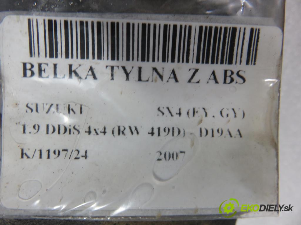 SUZUKI SX4 (EY, GY) HB 2007 88,00 1.9 DDiS 4x4 (RW 419D) - D19AA 1910,00 výztuha zadní část ABS