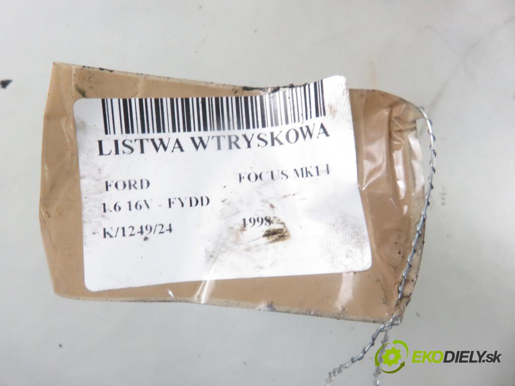 FORD FOCUS (DAW, DBW) HB 1998 74,00 1.6 16V - FYDD 1596,00 Lišta vstrekovacia 98MFBA9F593 ; 98MF9H487 ; 98MF9D280 (Vstrekovacie lišty)