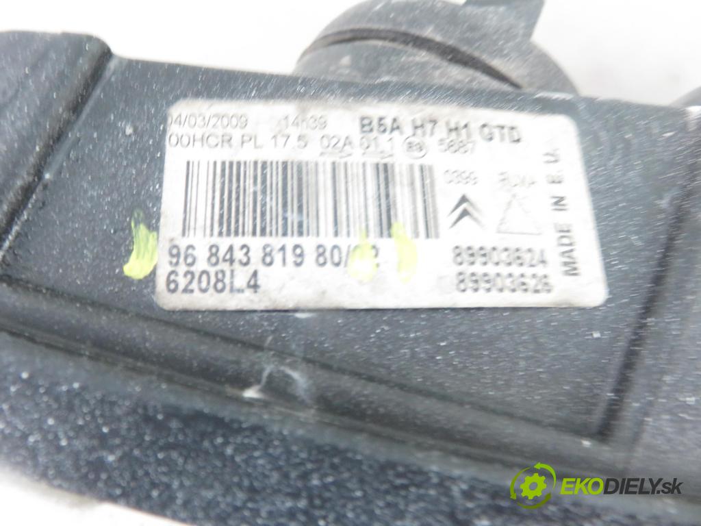 CITROEN C4 I (LC_) HB 2005 80,00 1.6 HDi 109 - 9HZ (DV6TED4) 1560,00 Svetlo LP 9684381980