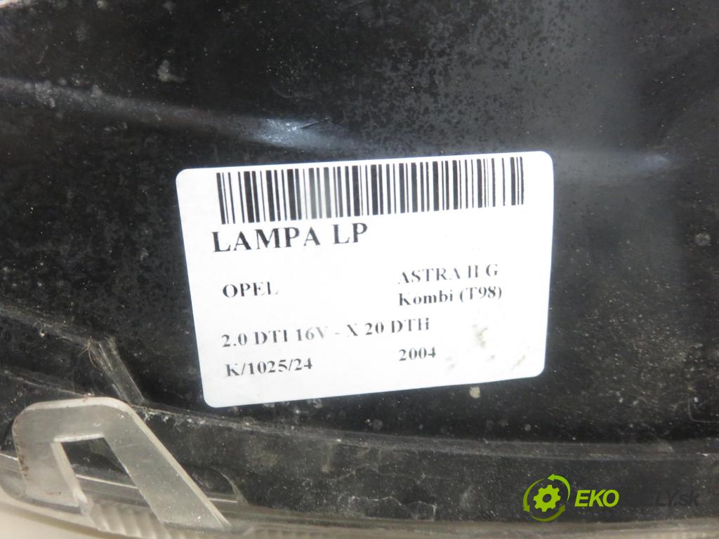 OPEL ASTRA G Kombi (T98) KOMBI 2004 74,00 2.0 DTI 16V 101 - X 20 DTH 1995,00 Svetlo LP