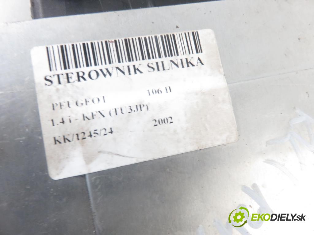 PEUGEOT 106 II (1A_, 1C_) HB 2002 55,00 1.4 i 75 - KFX (TU3JP) 1361,00 řídící jednotka motora 9646184980 ; 9646988980